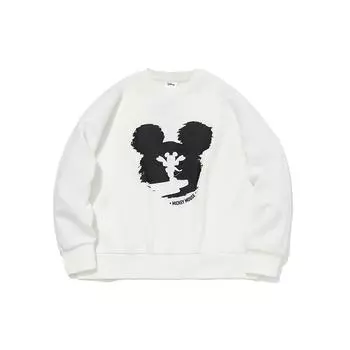 Женская толстовка Li-Ning X Disney Kung Fu Mickey, кремовая AWDQB88-1 S