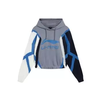 Женская толстовка с капюшоном Li Ning CF Su Series Rock-Grey AWBS036-1 M