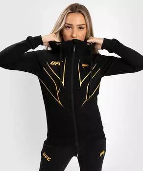 Женская Толстовка С Капюшоном На Молнии UFC VENUM Fight Night 2.0 Replica - Champion