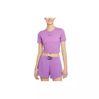 Женская укороченная футболка с круглым вырезом Nike Sport Training DD1329-591 L