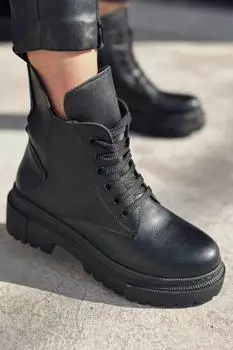 Женские ботинки Porsenta Matte Leather, черные