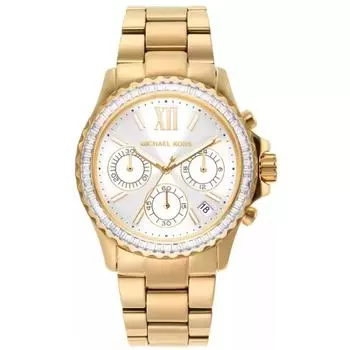Женские часы Michael Kors Everest с белым циферблатом, белый