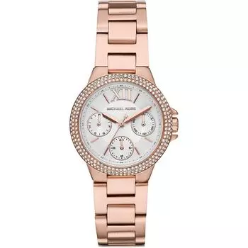 Женские часы Michael Kors с белым циферблатом