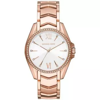 Женские часы Michael Kors с белым циферблатом