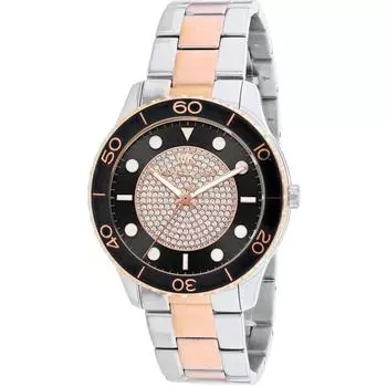 Женские часы Michael Kors с черным циферблатом