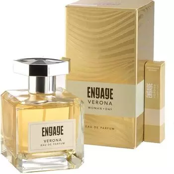 Женские духи Engage Verona, стойкие, цитрусово-фруктовые, для повседневного использования, подарок для женщин, бесплатный тестер с упаковкой, 100 мл 100ml