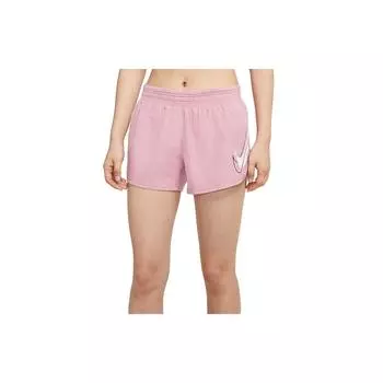 Женские дышащие тканые шорты Nike Swoosh Run, розовые DD4924-630 XS