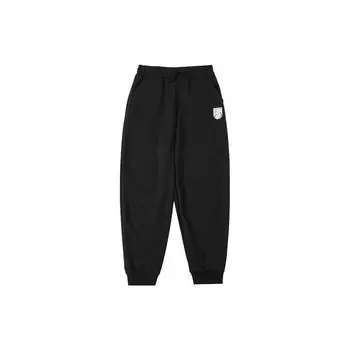 Женские джоггеры Adidas Neo с алфавитным принтом и шнурком, черные HE4482 L