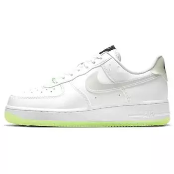 Женские кроссовки Air Force 1 07 LX Have A Nike Day Белый Черный Ярко-Зеленый CT3228-100 35.5