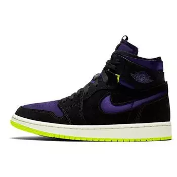 Женские кроссовки Air Jordan 1 High Zoom Halloween Purple Black Court-Purple CT0979-001