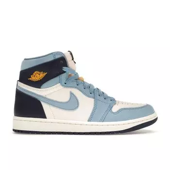 Женские кроссовки Air Jordan 1 Retro High OG First in Flight Blue University-Blue Midnight-Navy FD2596-400 35.5