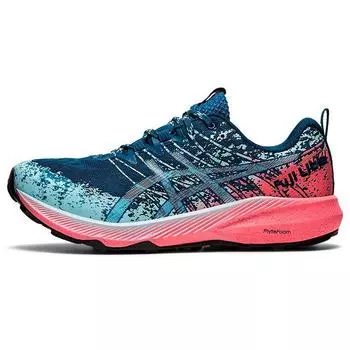 Женские кроссовки ASICS Fuji Lite 2 Deep Sea Teal Pure Silver 1012B066-400