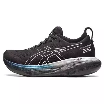 Женские кроссовки ASICS Gel Nimbus 25 Platinum Black Pure Silver 1012B435-001 37.5