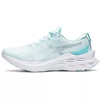 Женские кроссовки ASICS Novablast 2 LE White Pure Silver зеленые 1012B177-100 38