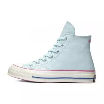 Женские кроссовки Converse Chuck 70 High Pastel Games Teal Teal-Tint Active-Fuchsia 563413C