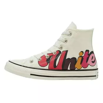 Женские кроссовки Converse Chuck Taylor All Star High Girls Unite Cream Egret Black 567999C 35