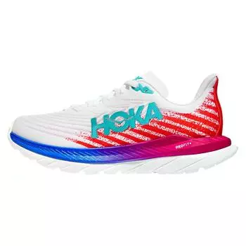 Женские кроссовки HOKA Mach 5 White Flame 1127894-WFM