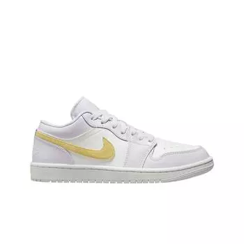 Женские кроссовки Jordan 1 Low Barely Grape Lemon Wash DC0774-501