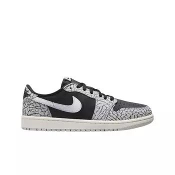 Женские кроссовки Jordan 1 Retro Low OG Black Cement CZ0775-001