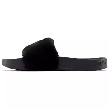 Женские кроссовки New Balance 200 Fuzzies Slide Phantom черно-белые SWF200ZB 37.5