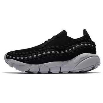 Женские кроссовки Nike Air Footscape Woven Black black Reflection-Silver 917698-002