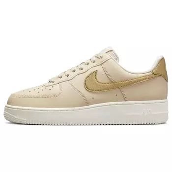 Женские кроссовки Nike Air Force 1 07 Essential Sanddrift Gold Brown Phantom Metallic-Gold DQ7569-102 35.5