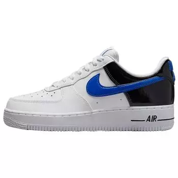 Женские кроссовки Nike Air Force 1 07 Essential White Black Royal Game-Royal DQ7570-400 35.5