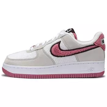 Женские кроссовки Nike Air Force 1 07 LX Phantom Desert Berry серо-черные FB1873-006 40.5