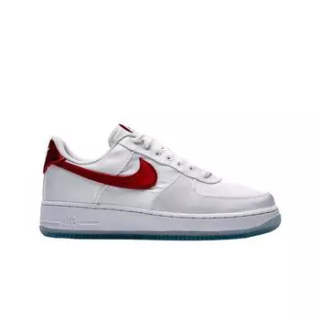 Женские кроссовки Nike Air Force 1 07 Essential White Varsity Red DX6541-100