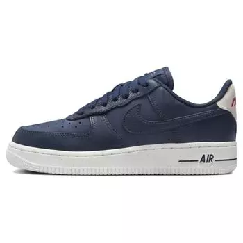 Nike Air Force 1 07 LX Obsidian Женские кроссовки Синие светло-орево-коричневые паруса DZ2708-100 35.5