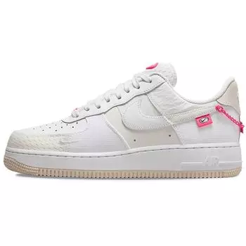 Женские кроссовки Nike Air Force 1 07 LX Pink Bling White Summit-White String DX6061-111 40.5