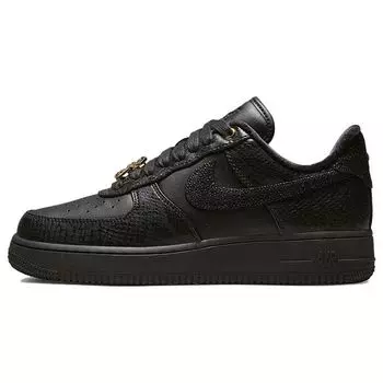 Женские кроссовки Nike Air Force 1 07 LX Anniversary Edition черный металлик-золото DX6035-001 36.5