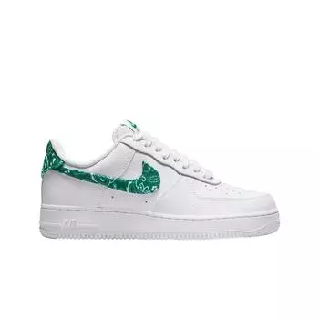 Женские кроссовки Nike Air Force 1 07 Essential Paisley Swoosh White Malachite DH4406-102