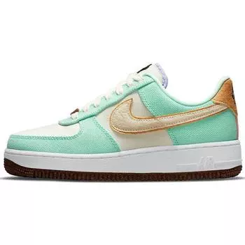Женские кроссовки Nike Air Force 1 07 LX Happy Pineapple Green Green-Glow Coconut-Milk CZ0268-300 35.5