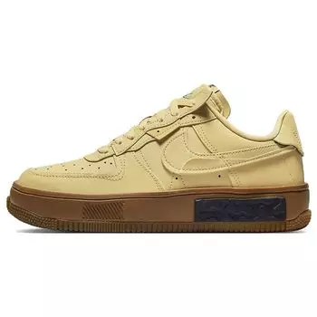 Женские кроссовки Nike Air Force 1 Fontanka Sesame коричнево-черные DH1290-201 38