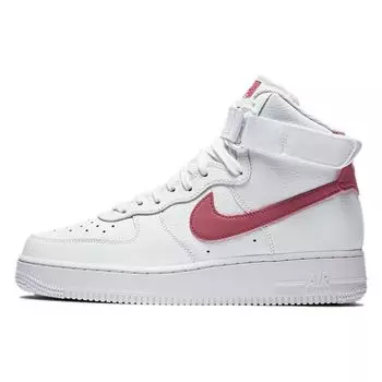 Женские кроссовки Nike Air Force 1 High Desert Berry белые 334031-116