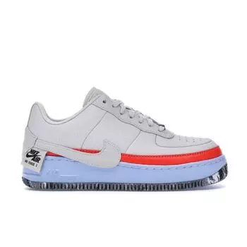 Женские кроссовки Nike Air Force 1 Jester Light Bone White Team-Orange AT2497-002