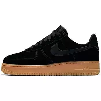 Женские кроссовки Nike Air Force 1 Low Black Gum Gum-Medium-Brown-Ivory-Black AA0287-002