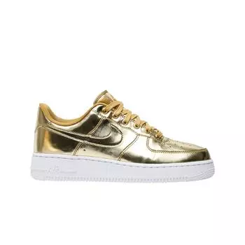 Женские кроссовки Nike Air Force 1 Low SP Metallic Gold CQ6566-700 W
