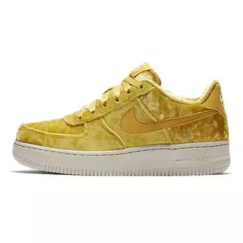 Женские кроссовки Nike Air Force 1 LV8 GS Mineral Gold Желтые 849345-700