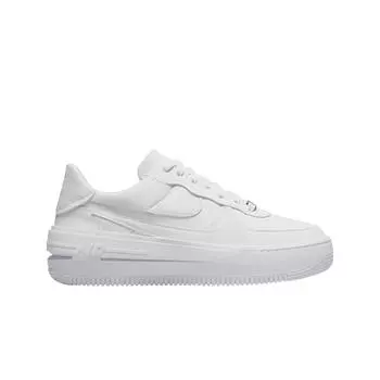 Женские кроссовки Nike Air Force 1 PLT AF ORM Triple White DJ9946-100