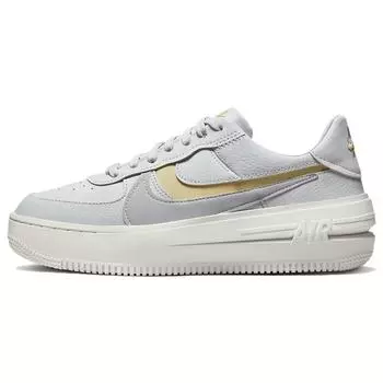Женские кроссовки Nike Air Force 1 PLT.AF.ORM Photon Dust Blue Team-Gold Sail DJ9946-002 38.5