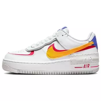Женские кроссовки Nike Air Force 1 Shadow Gundam White Siren-Red Photon-Dust DZ1847-100 36