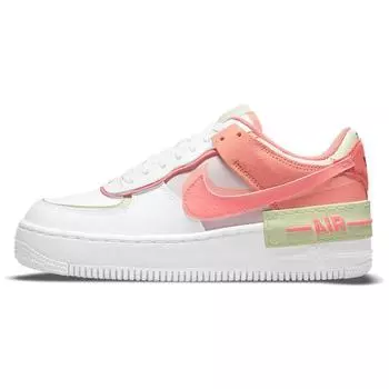 Женские кроссовки Nike Air Force 1 Shadow White Magic Ember Crimson-Bliss Lime-Ice CI0919-110 42