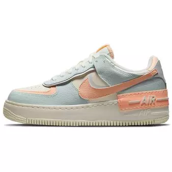 Женские кроссовки Nike Air Force 1 Shadow Barely Green Crimson Tint Orange Sail Photon-Dust CU8591-104 39