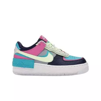 Женские кроссовки Nike Air Force 1 Shadow SE Oracle Aqua CK3172-001