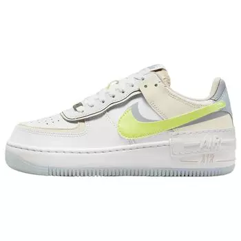 Женские кроссовки Nike Air Force 1 Shadow White Lemon Twist Light-Lemon-Twist Wolf-Grey FB7582-100 41