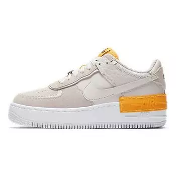 Женские кроссовки Nike Air Force 1 Shadow Tan Orange CU3446-001
