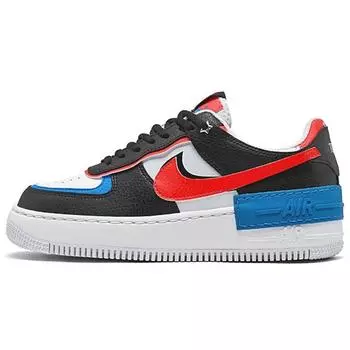 Женские кроссовки Nike Air Force 1 Shadow Stars черные ярко-малиновые DD9794-001 36.5