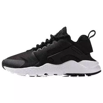 Женские кроссовки Nike Air Huarache Run Ultra Black белые 819151-008